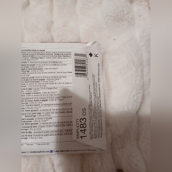 Simplicity 1483 Sewing Pattern – New - Picture 2 of 4